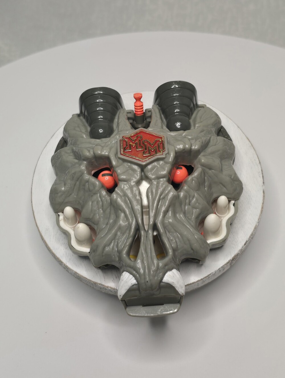 1992 Mighty Max Terminates Wolfship Doom Zones Playset Bluebird- Incomplete